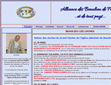 Tablet Screenshot of beaulieu-de-france.com